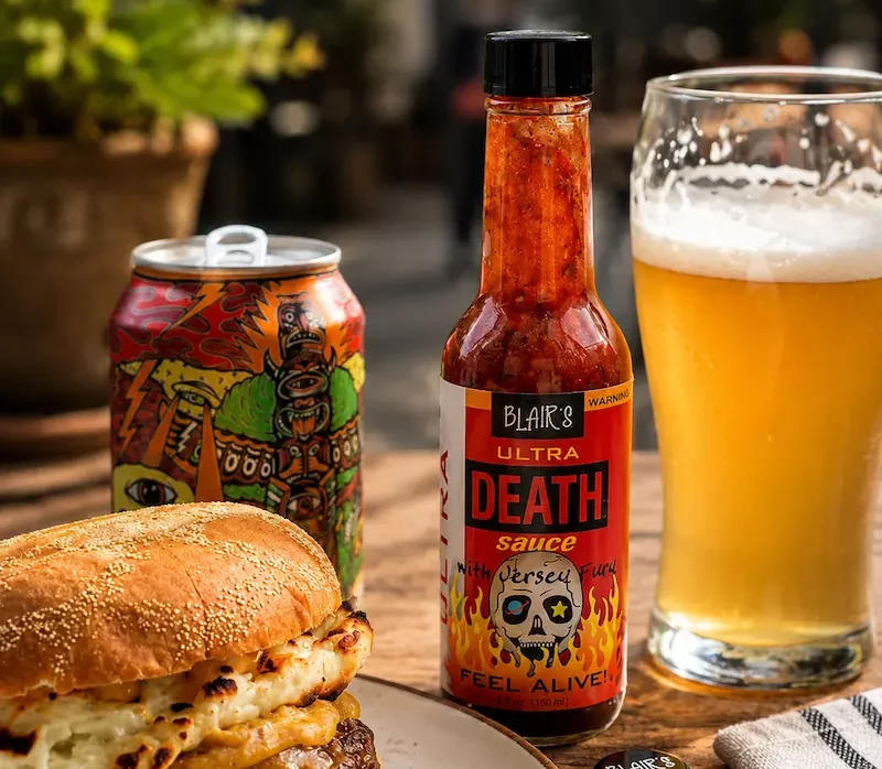les sauces blair's avec la atete de mort