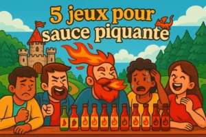 5 jeux a faire avec des sauces piquantes