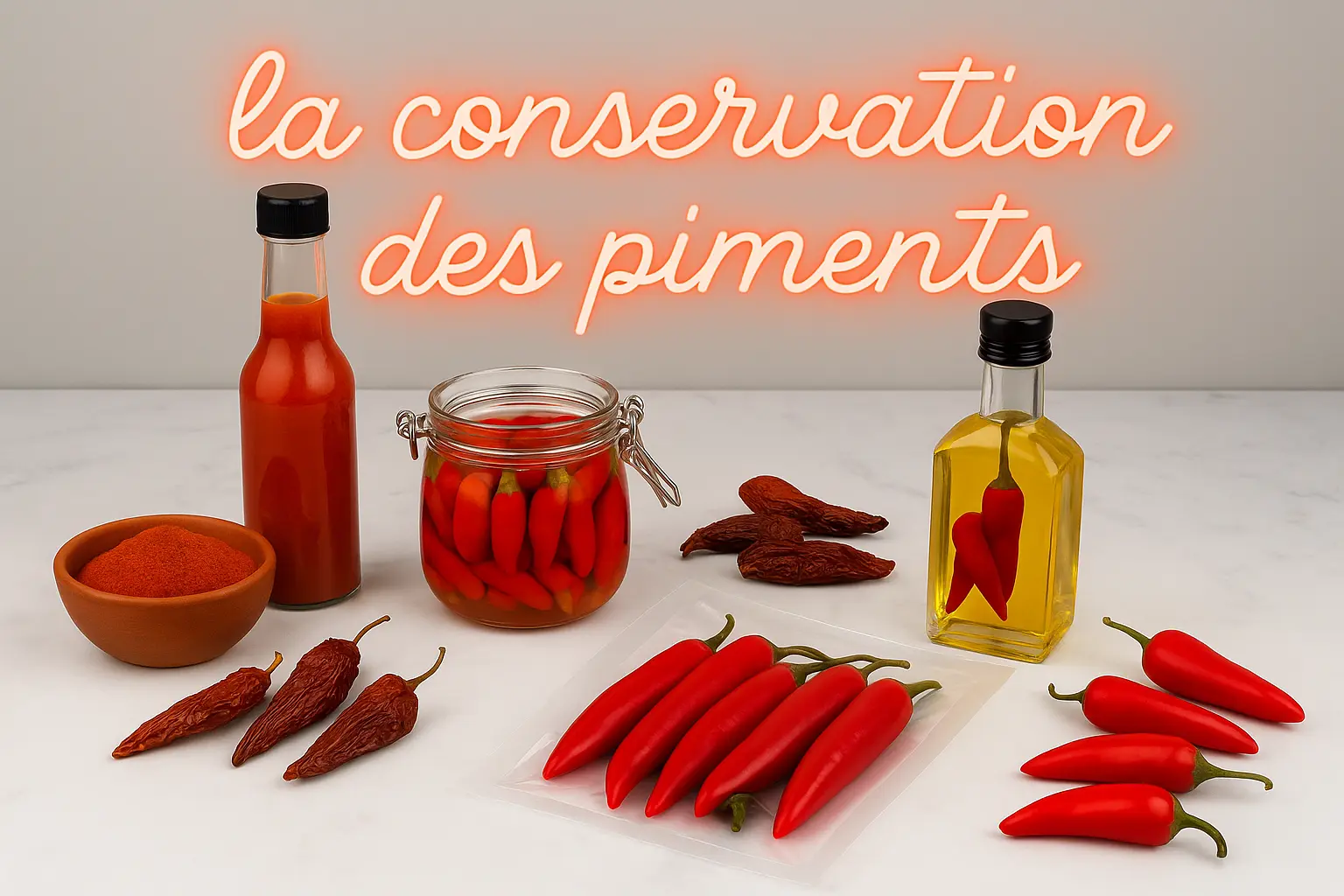 comment conserver les piments toutes les méthodes
