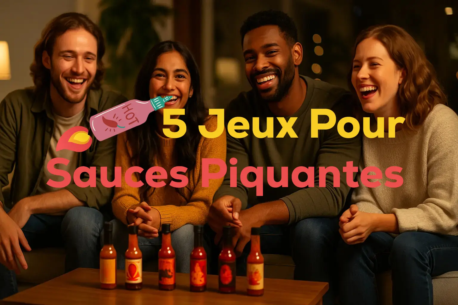 5 jeux a faire avec des sauces piquantes