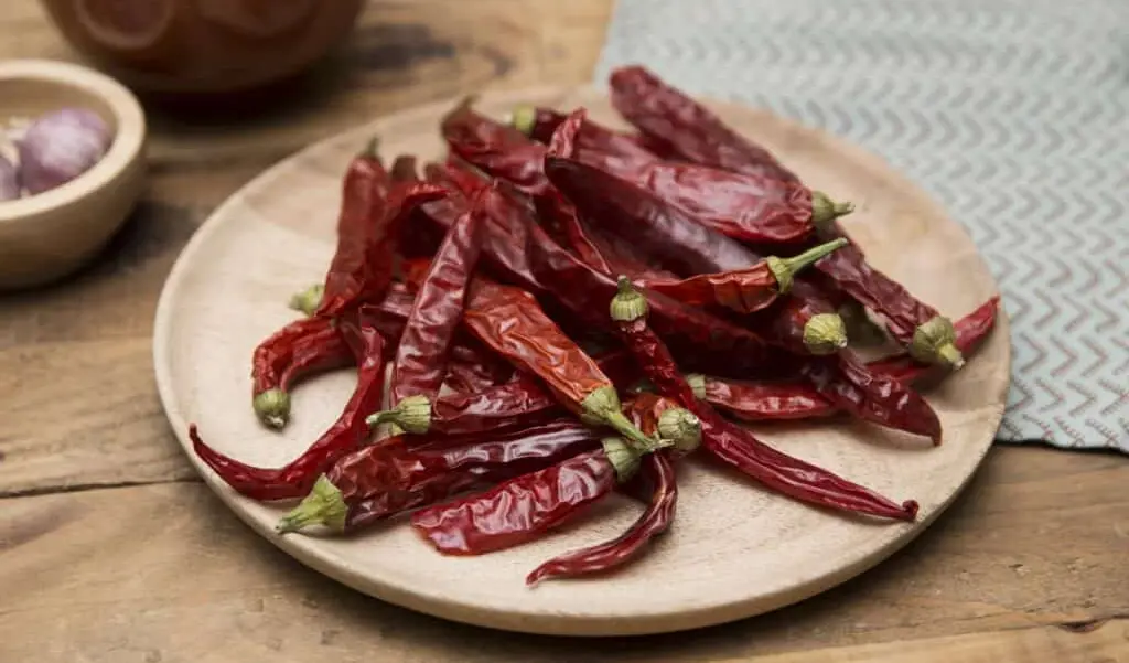 conservation des piments par séchage