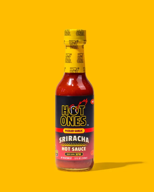 Sauce Sriracha Hot Ones de l'emisson