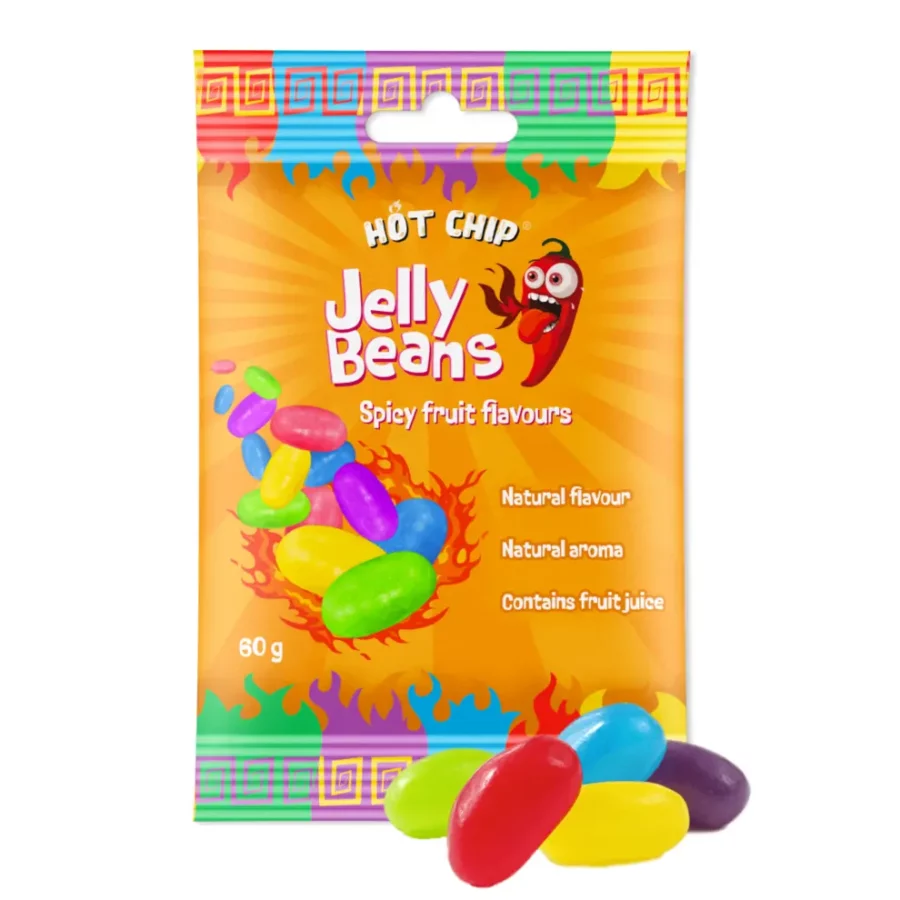 bonbons piquants jellybeans hot chip