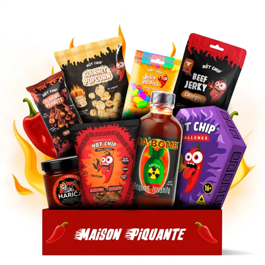 Spicy Box Coffret de 8 Produits Pimentés
