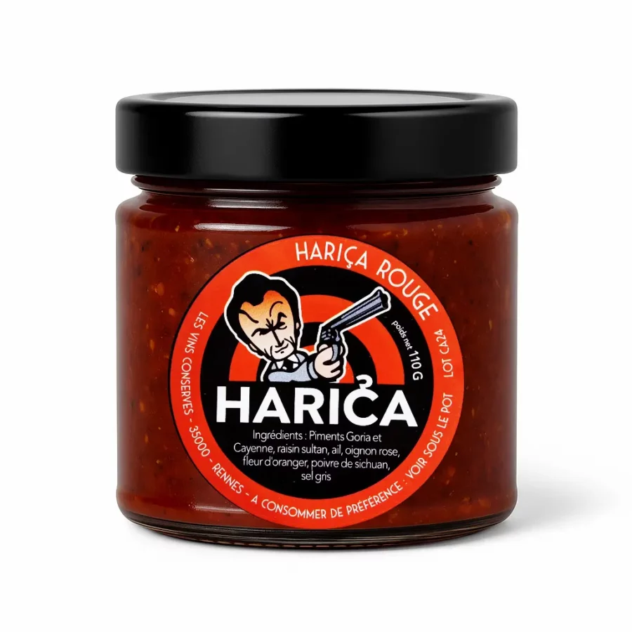 hariça rouge puree de piment bretonne made in france