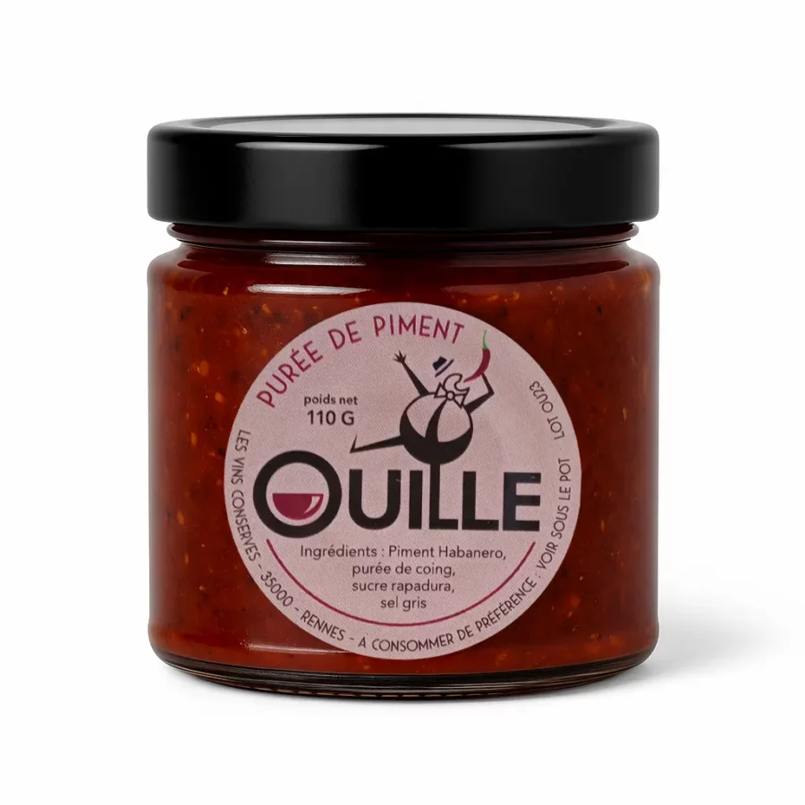 Purée de Piment Ouille - Habanero - 110 g