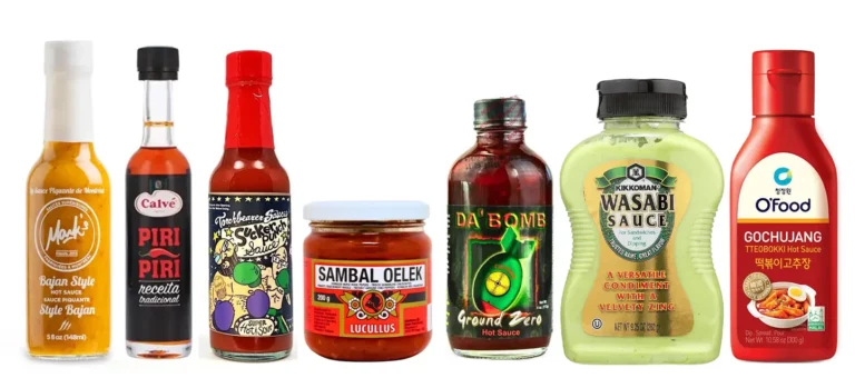 toutes les sauces piquantes les plus connues