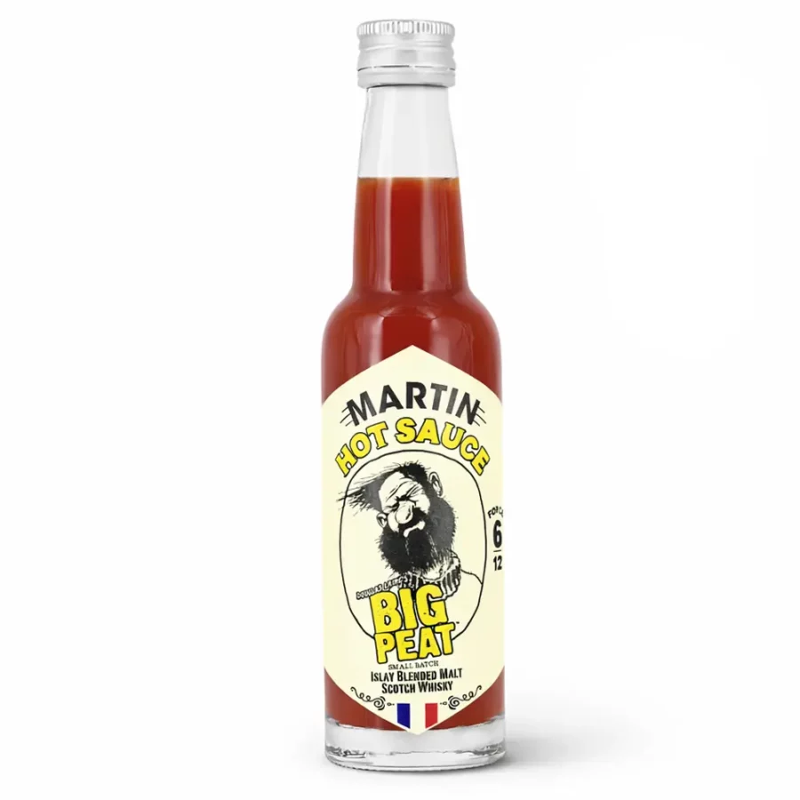 Sauce Martin Big Peat - Whisky Écossais notes tourbées et maltées
