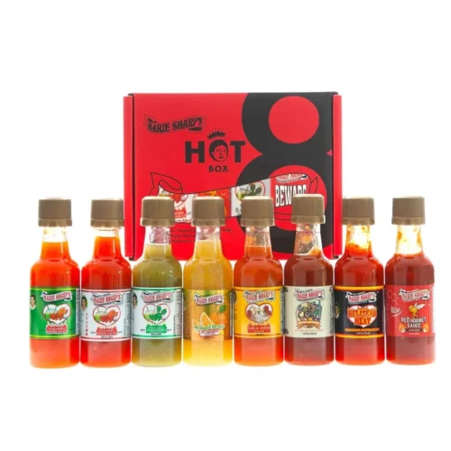 coffret de 8 sauces pimentées marie sharp's
