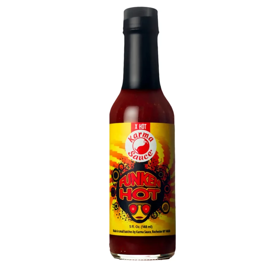 Funken Hot Karma Sauce saveur Lime et Ail