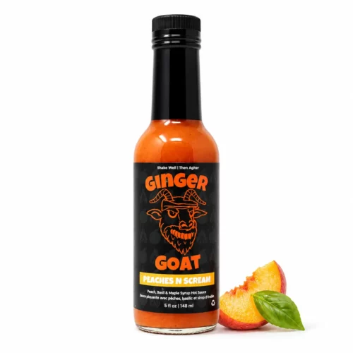 Peach N Scream Ginger Goat - Pêche Basilic et Sirop d'érable