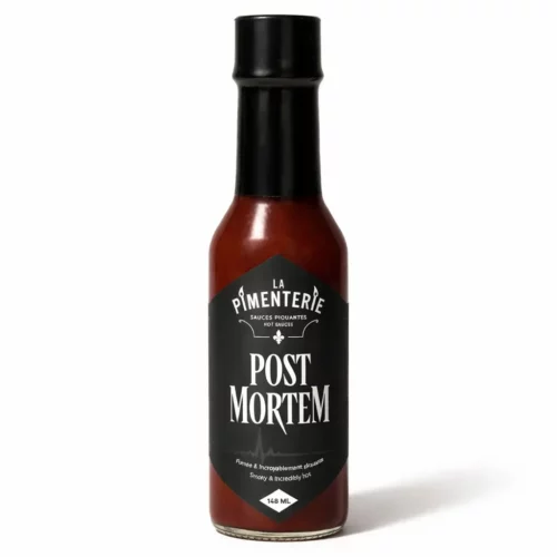 Sauce Post Mortem - La Pimenterie - Oignons fumés et Sirop d’Érable