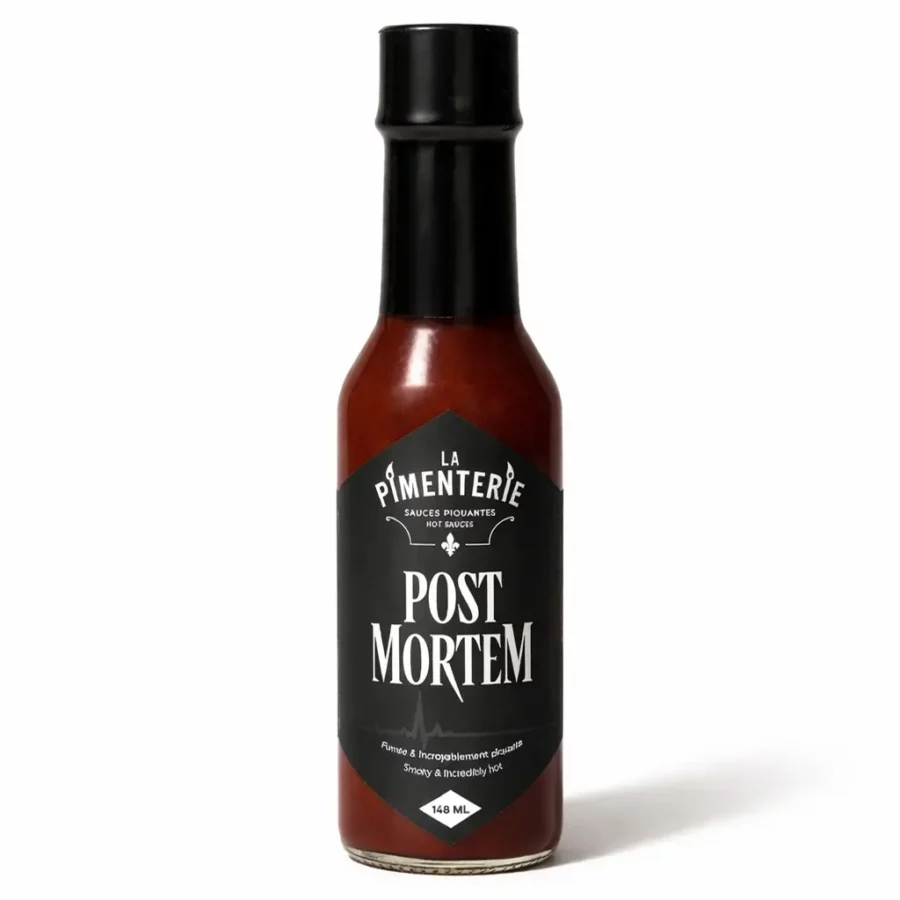 Sauce Post Mortem - La Pimenterie - Oignons fumés et Sirop d’Érable