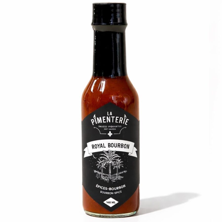 Sauce Royal Bourbon La Pimenterie Épicée et boisée avec des notes de vanille