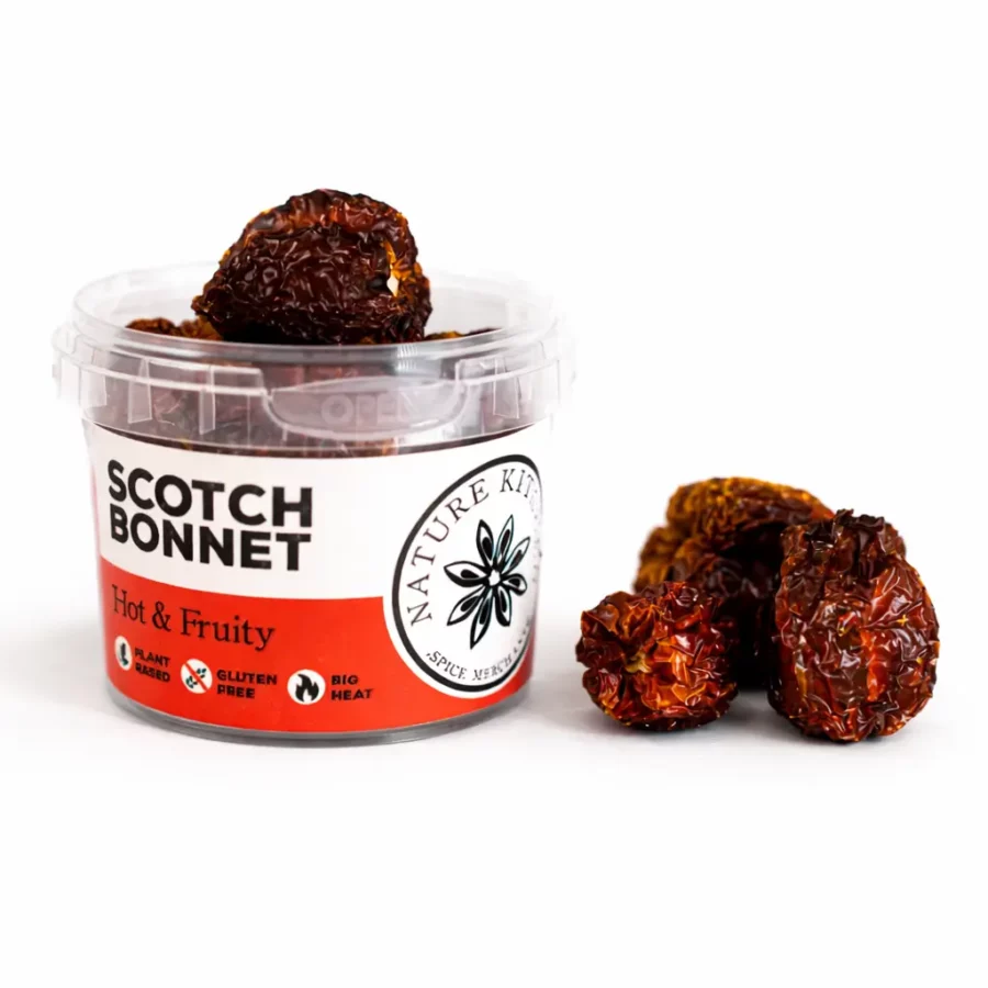 piments scotch bonnet séchés entiers 10g piment déshydraté antillais