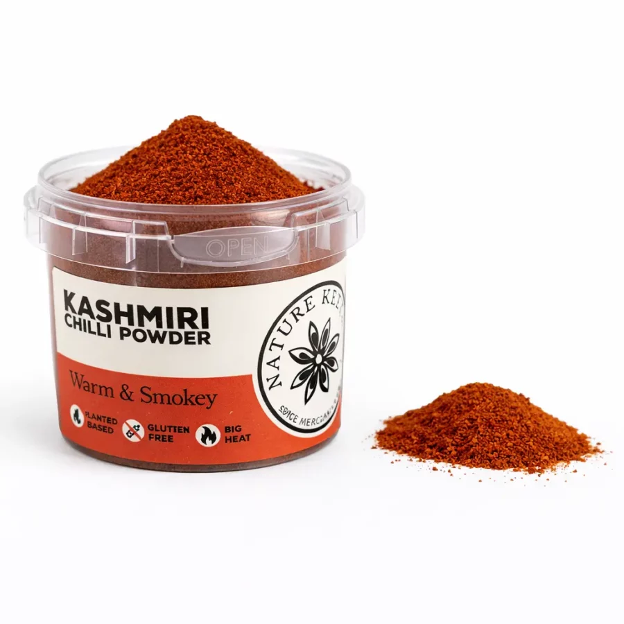 piment kashmiri en poudre 10g piment déshydraté moulu doux couleur rouge intense