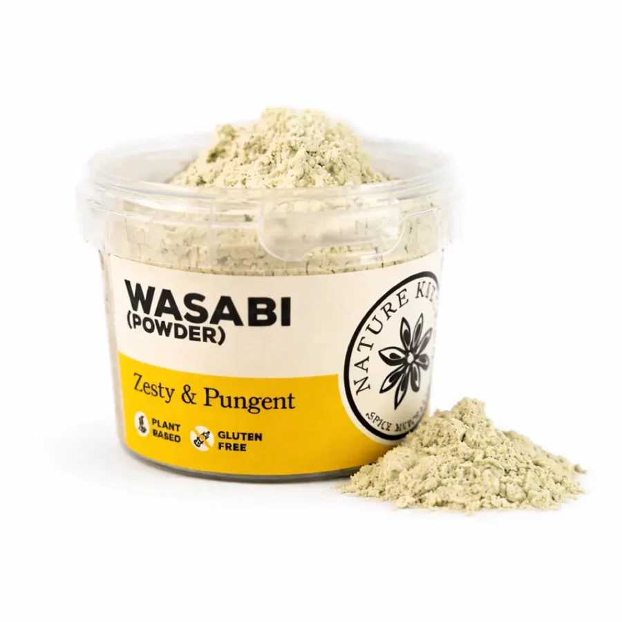 wasabi en poudre 50g vrai wasabi japonais préparation pâte sushi