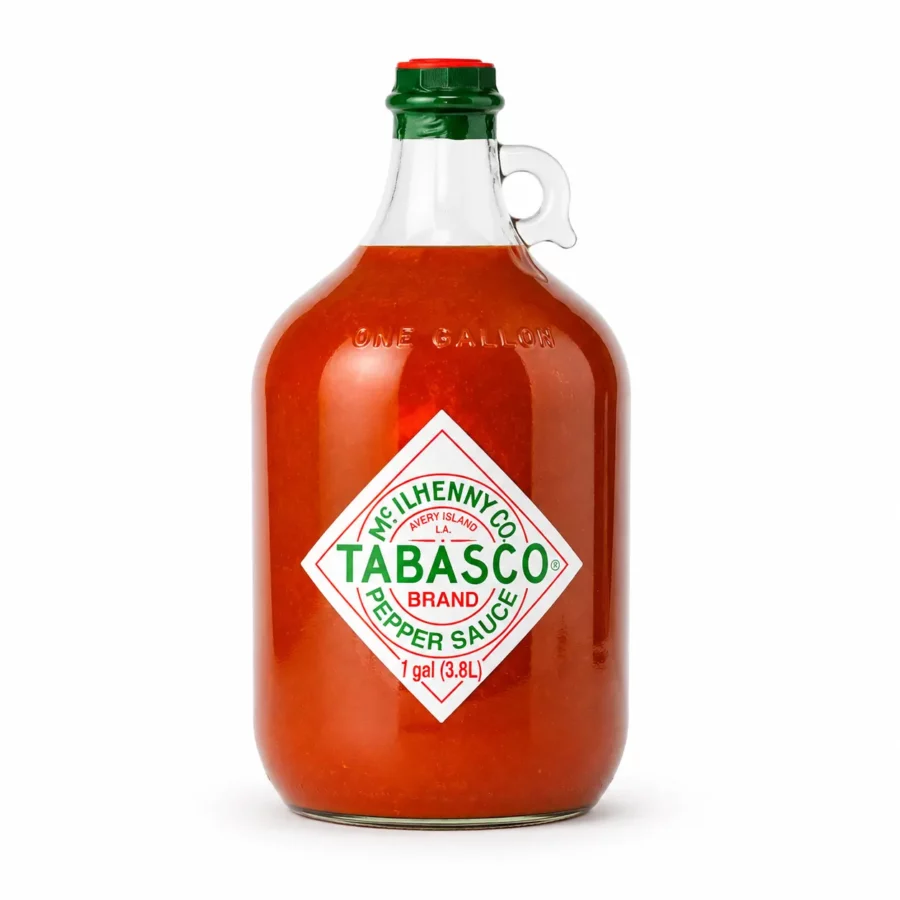 Gallon de Tabasco Rouge 3,8 litres format XXL sauce piquante McIlhenny