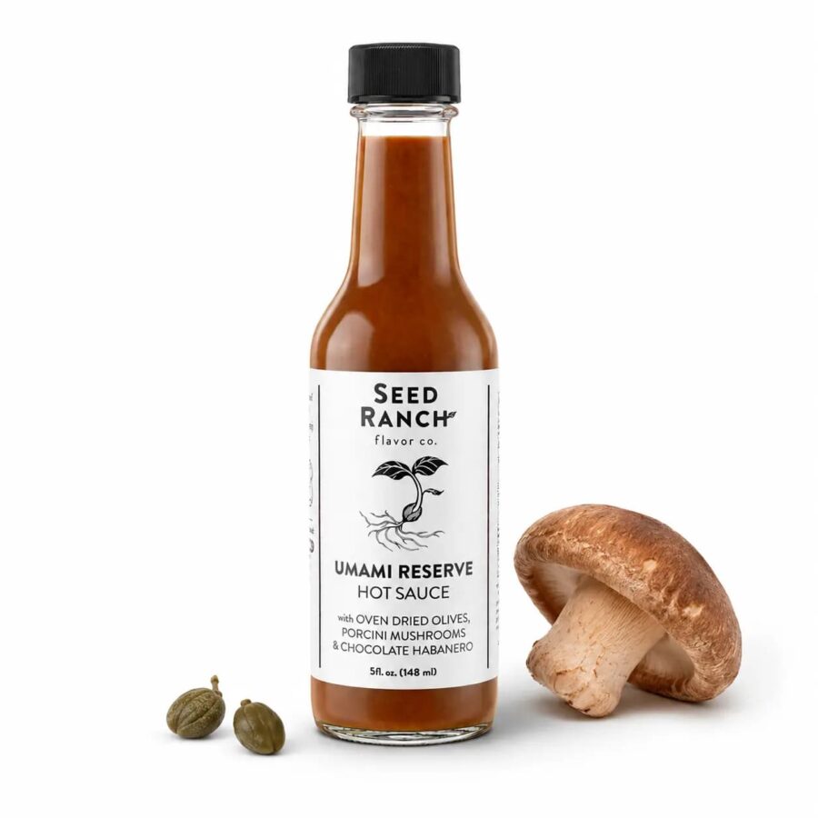 Sauce Seed Ranch Umami Reserve au miso rouge, shiitake et habanero – Maison Piquant