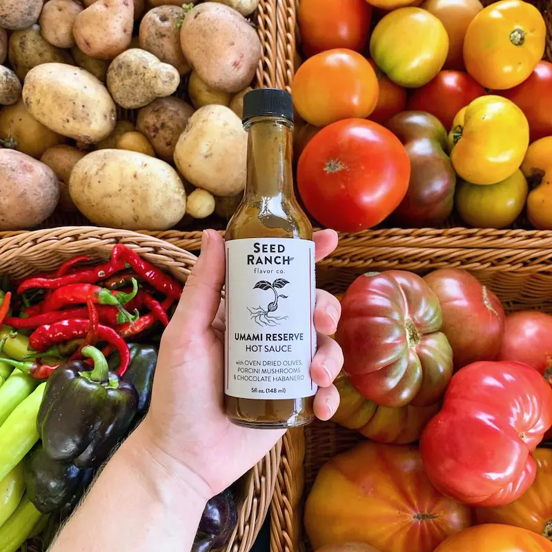 la sauce seed ranch umami piquante