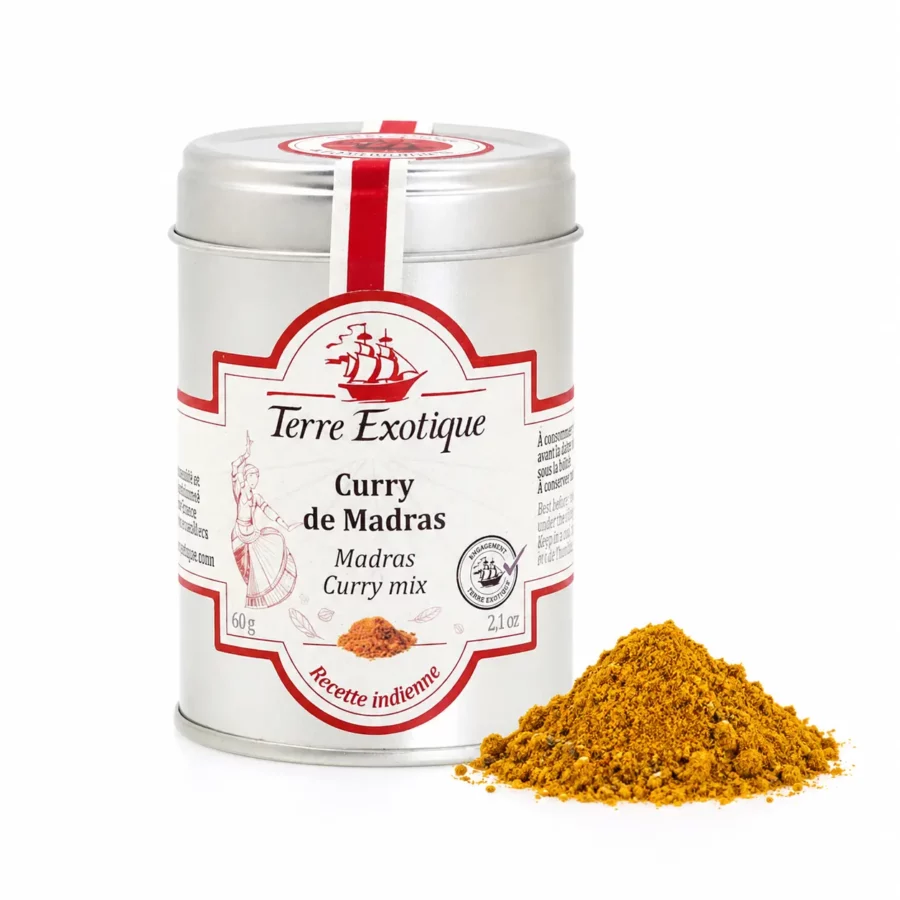 Curry de Madras de chez Terre Exotique - 60g