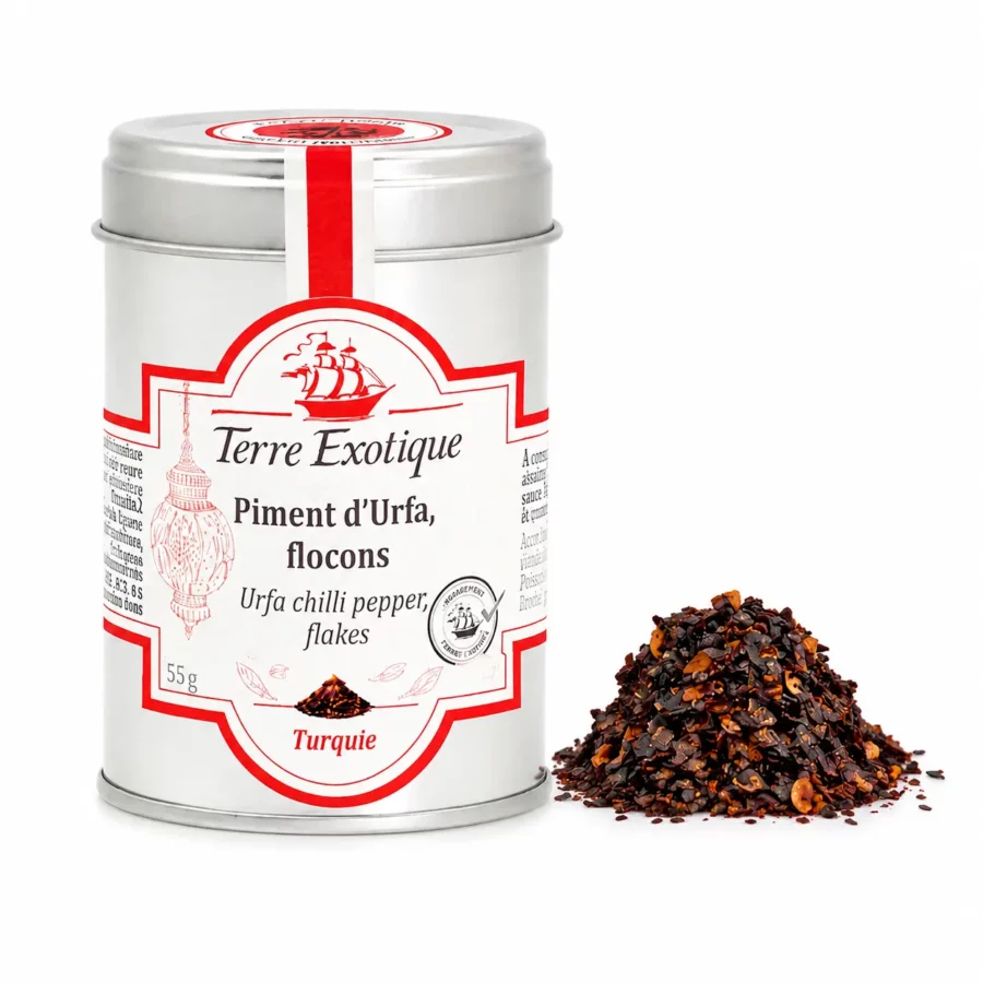 pot de Piment d'Urfa Flocons de chez Terre Exotique 55g