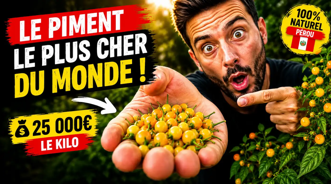 le piment aji charapita est le piment le plus cher du monde