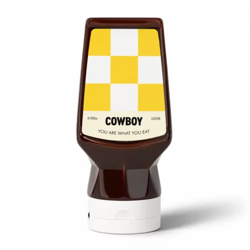 Sauce Cowboy Brussels Ketjep 300 ml barbecue fumé au miel et tomate