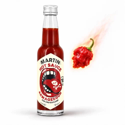 sauce piquante armageddon de chez martin