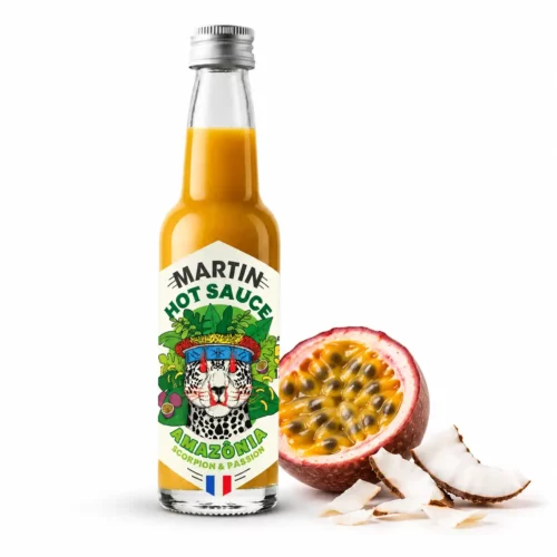 Sauce piquante Martin Amazonia Fruits de la Passion & Coco