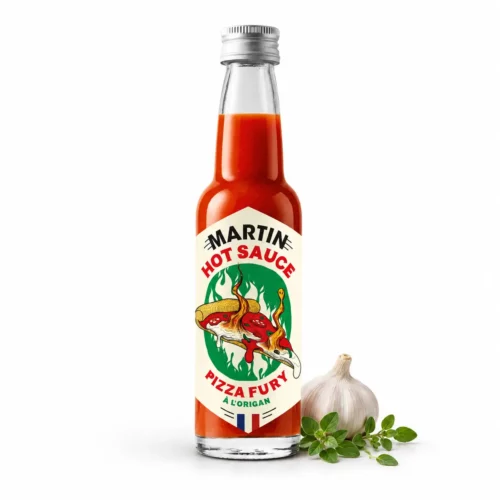 sauce piquante fury pizza de chez martin