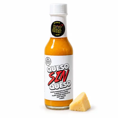 sauce piquante queso sin queso de chez gout heat au fromage mais sans fromage