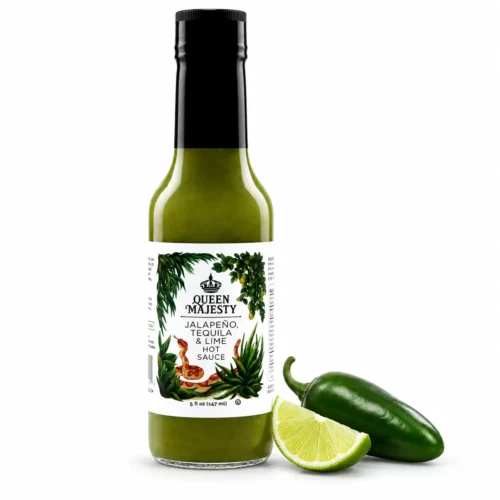 sauce queen majesty verte avec le serpent Tequila Lime